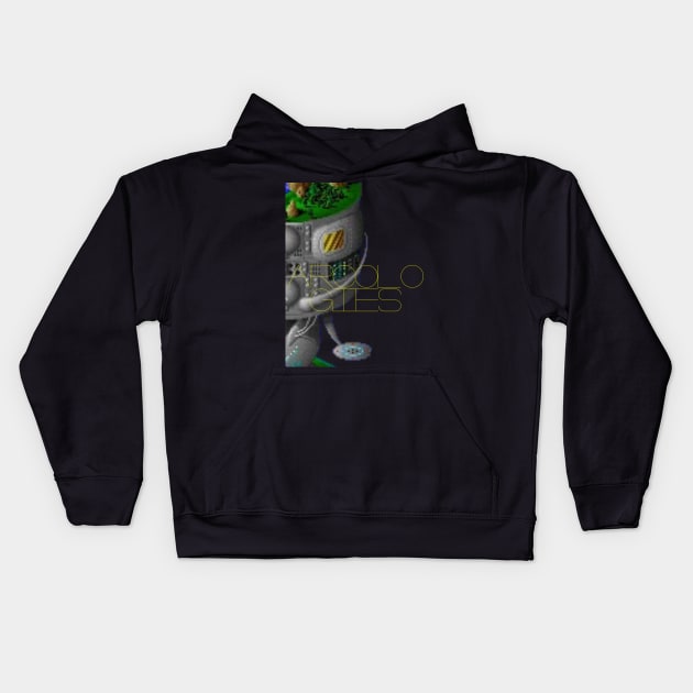 Arcologies - Big Launch Kids Hoodie by shadeoconnor